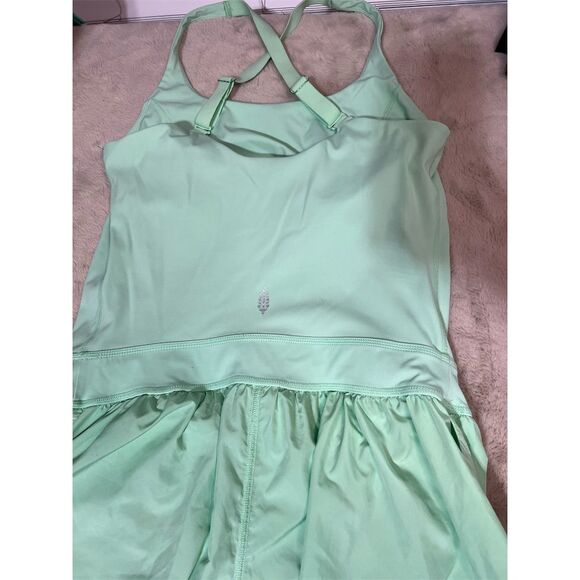 Free People x Hatch Maternity Romper Salted Lime Green Size M - Picture 8 of 11